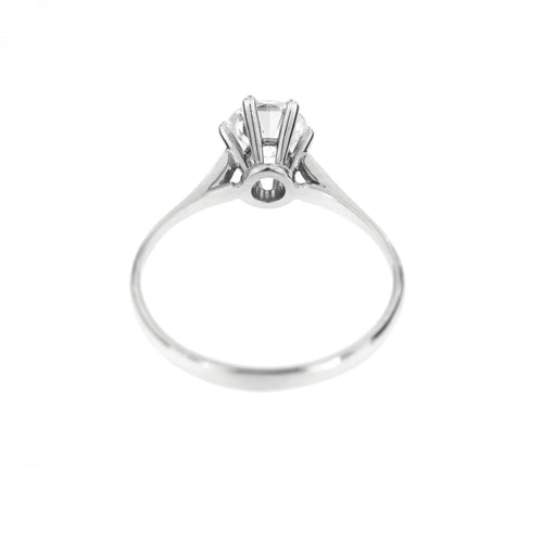 Bague 56 Bague solitaire diamant 0,78 ct 58 Facettes 19161