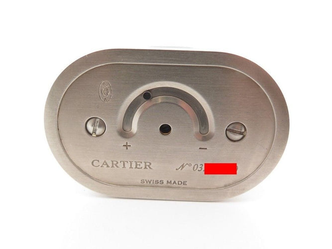 Montre rare pendulette CARTIER briquet de table bureau edition limitee 1000 ex 58 Facettes 254212
