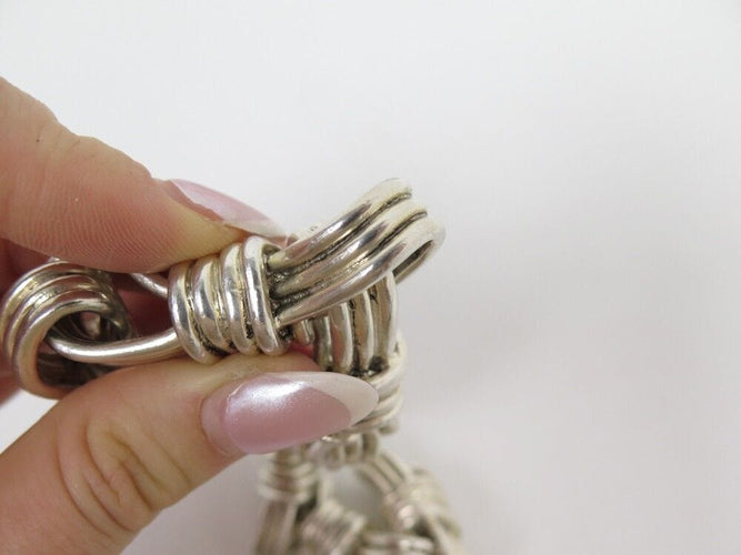 Collier vintage collier JEAN PAUL GAULTIER noeud marin argent 58 Facettes 256053