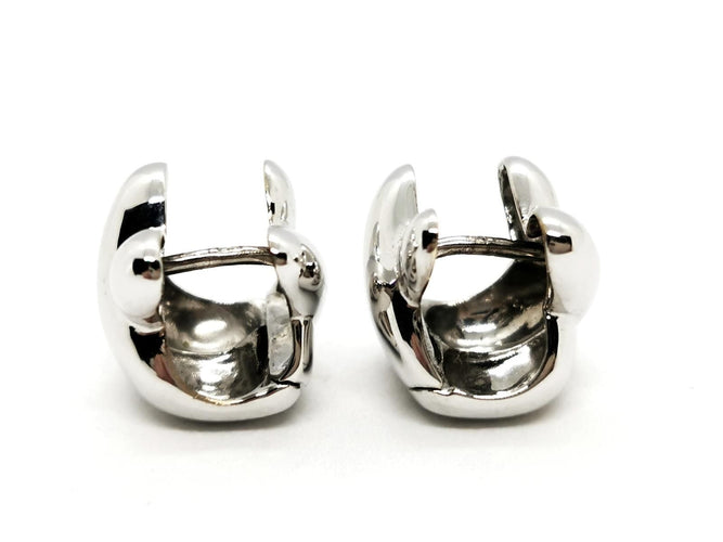 Boucles d'oreilles Boucles d'oreilles Or blanc 58 Facettes 1752183CN