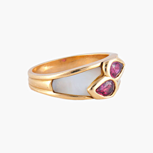 Bague MAUBOUSSIN bague NADIA rubis et nacre 58 Facettes 438