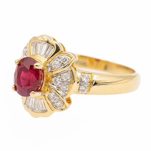 Bague 53 Bague Or jaune Rubis 58 Facettes 2309002CN