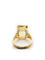 Bague Bague or jaune et citrine 58 Facettes