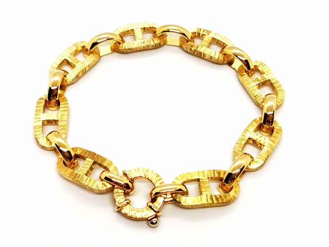 Bracelet Bracelet Maille marine Or jaune 58 Facettes 1680812CN