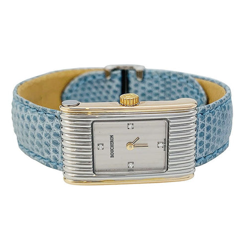 Montre Montre Boucheron "Reflet" bicolore, diamants. 58 Facettes 30749