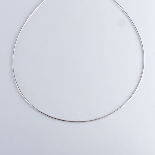 Collier Tour de cou or blanc 58 Facettes JE30