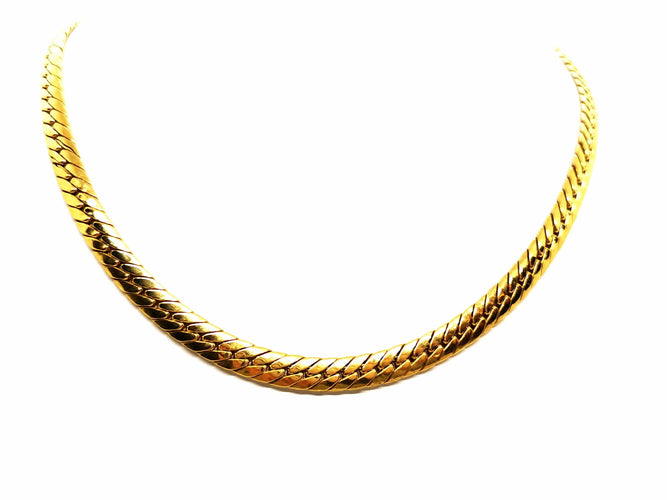 Collier Collier Maille anglaise Or jaune 58 Facettes 1641789CN
