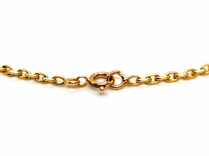 Collier Collier Maille forçat Or jaune 58 Facettes 1610161CN