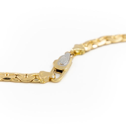 Collier Collier Maille haricot Or jaune Diamant 58 Facettes 2060459CN