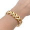 Bracelet Bracelet Cartier "Tresse" or jaune. 58 Facettes 33531