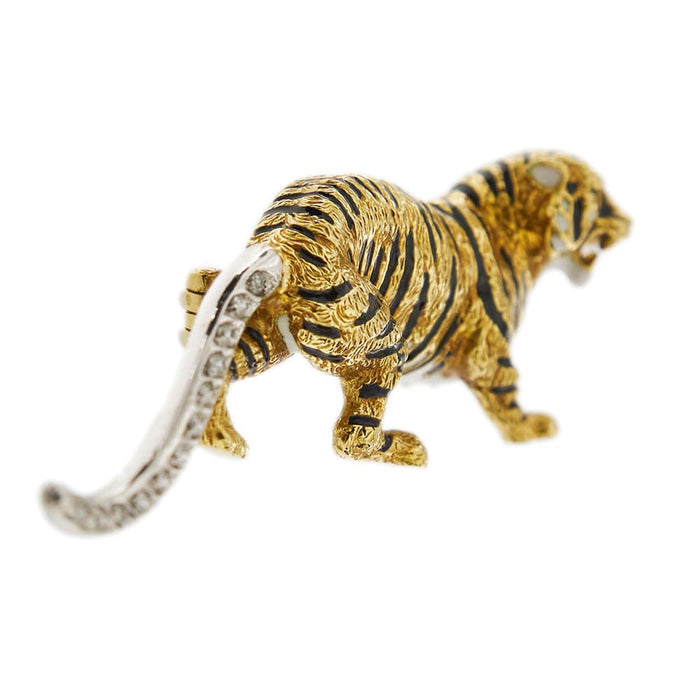 Broche Broche Tigre Diamants 58 Facettes 29812