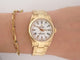 Montre vintage montre ROLEX oyster perpetual 67488 31 mm automatique or jaune 18k 58 Facettes 252911