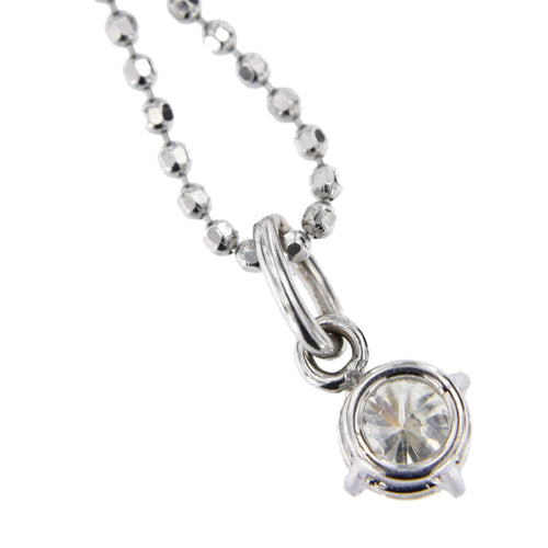 Collier Collier solitaire diamant 0,59 ct 58 Facettes 15502