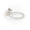 Bague 51.5 Bague Toi & Moi Or blanc Perle 58 Facettes 1653929CN