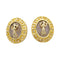 Boucles d'oreilles Boucles d'oreilles Lalaounis cristal de roche. 58 Facettes 32425