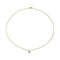 Collier Collier solitaire, or jaune et blanc. 58 Facettes 31949