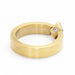 54.5 REVERSE NIESSING Ring in Gold and Diamond. Brand new 58 Facettes D359998JC