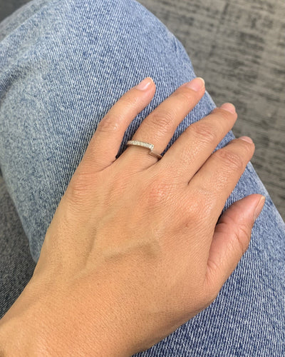 Bague 52.5 Alliance Garel Envol Diamants 58 Facettes 20400000402