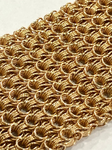 Bracelet BRACELET CEINTURE OR JAUNE ET DIAMANTS 58 Facettes