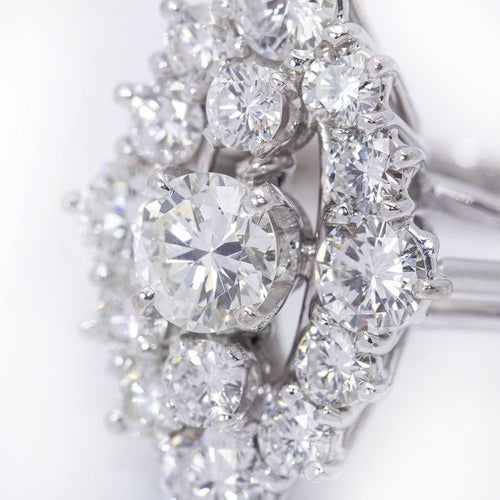 Bague 57 Bague Diamant Or blanc 58 Facettes D359902JC