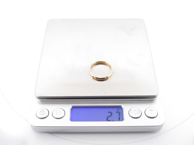 Bague 54 bague POMELLATO lucciole alliance or jaune 6 diamants 0.13ct t54 58 Facettes 244386