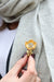 Broche Broche Fleur Or jaune Saphir 58 Facettes 1828314CN