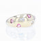 Bague 54 Bague jonc coeurs de diamants et saphirs roses 58 Facettes 21-770A