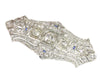 Broche Broche diamant platine 58 Facettes 18164-0011