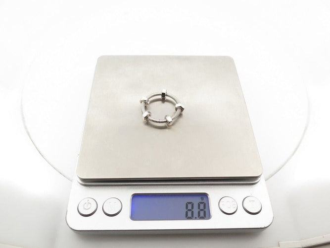 Bague 54 bague CARTIER ecrou en or blanc 58 Facettes 258780