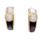 Boucles d'oreilles Boucles d'oreilles Mauboussin, "Nadia", or jaune, diamants et nacre. 58 Facettes 32912