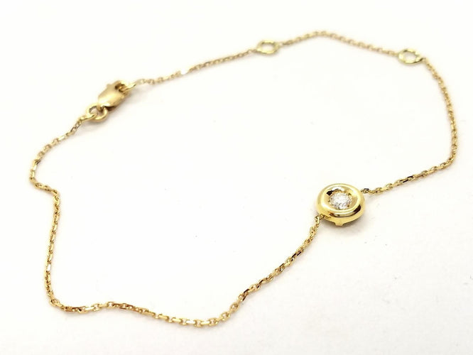 Bracelet Bracelet Or jaune Diamant 58 Facettes 579011RV