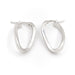 Boucles d'oreilles Boucles d'oreilles Créoles Or blanc  Diamant 58 Facettes 1696392CN