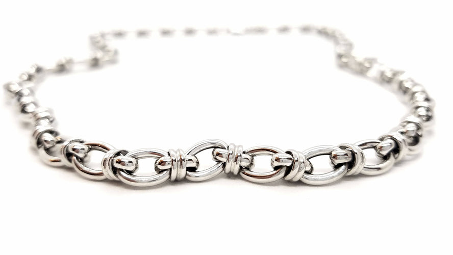 Collier Collier Or blanc 58 Facettes 06613CD