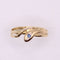 Bague Bague serpent or jaune et saphir 58 Facettes