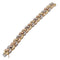 Bracelet Bracelet Poiray, "Tresse", trois tons d'or. 58 Facettes 33041