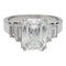 Bague 54 Bague diamant 3,05 carats en or blanc. 58 Facettes 30698