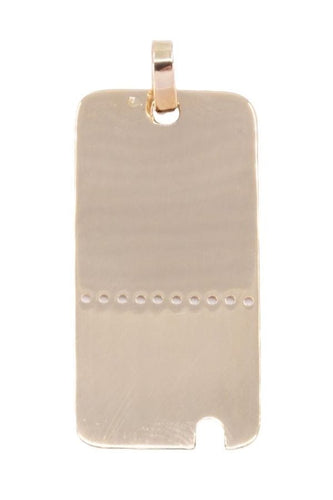 Pendentif Pendentif plaque 58 Facettes 062851