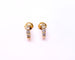 Boucles d'oreilles Créoles diamants 58 Facettes RA-668.3