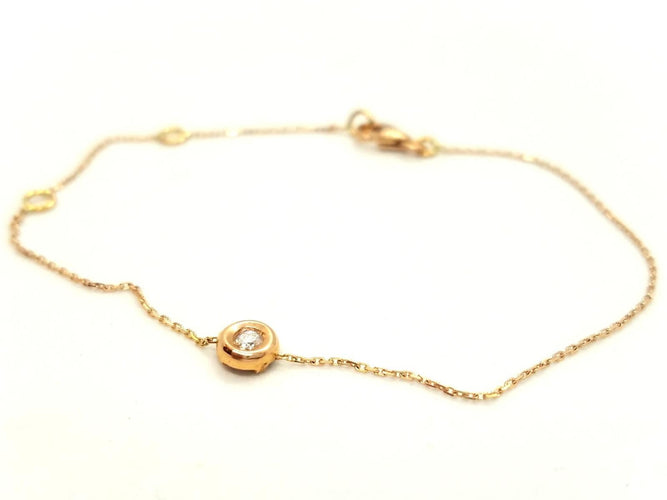 Bracelet Bracelet Or rose Diamant 58 Facettes 578997RV