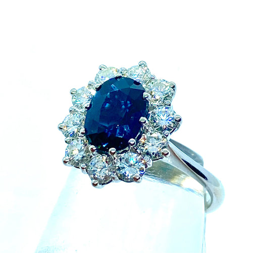 Bague Bague saphir élégante 58 Facettes