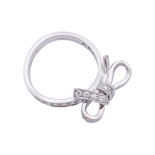 Bague 51 Bague Dior, "Petit Tralala", or blanc et diamants. 58 Facettes 33131