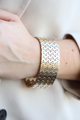 Bracelet Bracelet Tank Or jaune 58 Facettes 1833675CN