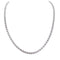 Collier Chaine Chopard en or blanc. 58 Facettes 32887