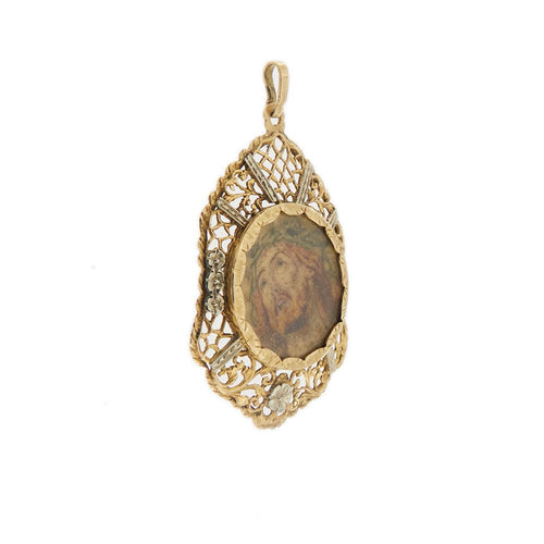 Pendentif Pendentif visage du Christ 58 Facettes 32888