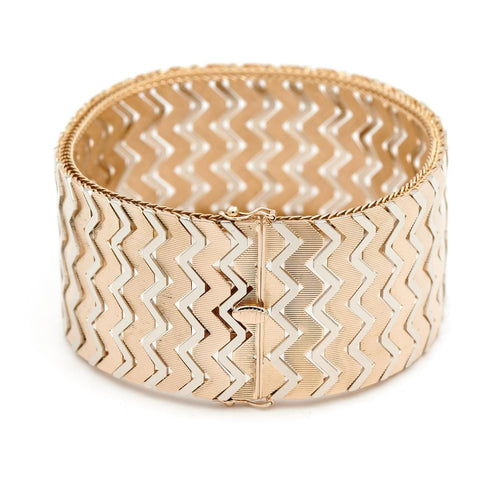 Bracelet Bracelet Tank Or jaune 58 Facettes 1833675CN