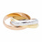 Bague 55 Cartier Bague Trinity Or jaune 58 Facettes 2130776CN