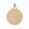 Pendentif Médaille Vierge Marie sur or jaune et rose 58 Facettes 16-214A