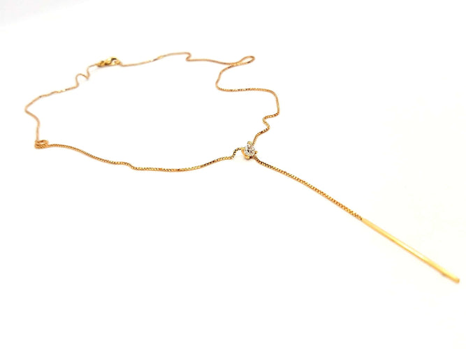 Collier Collier Or rose Diamant 58 Facettes 578809RV