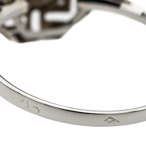 Bague 51.5 Bague Or blanc Diamant 58 Facettes 2282713CN