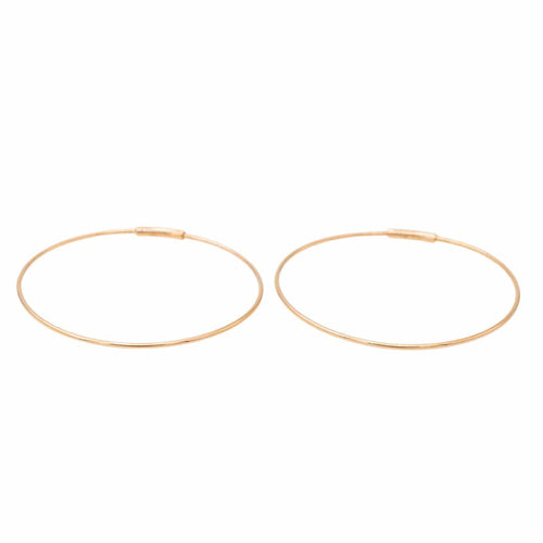 Boucles d'oreilles Boucles d'oreilles Créoles Or rose 58 Facettes 2597858CN